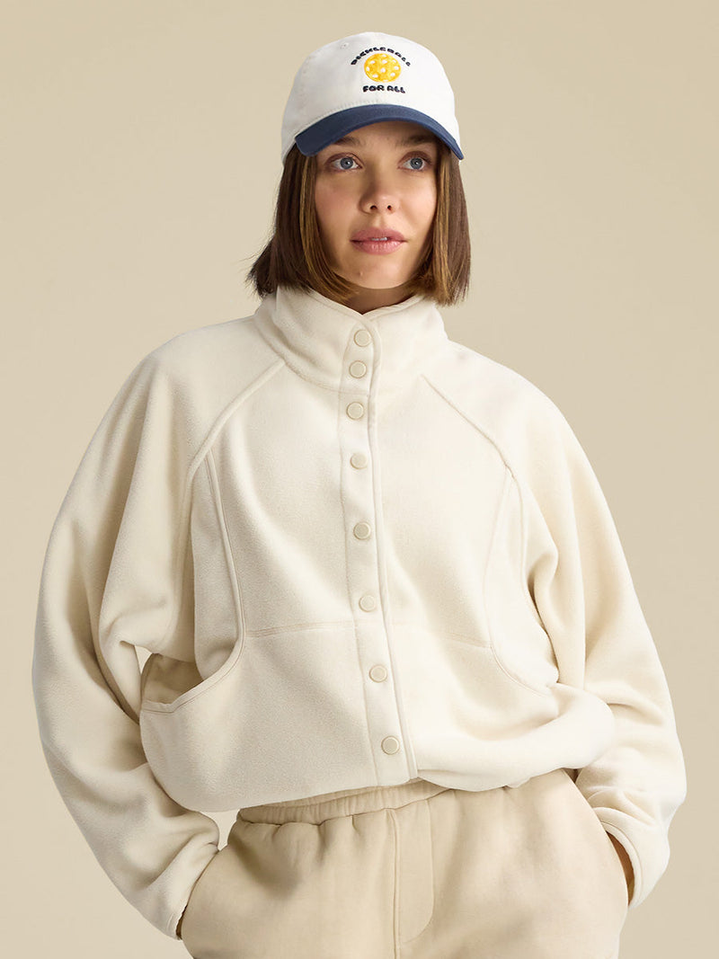 RecFleece Snap Jacket Eggshell