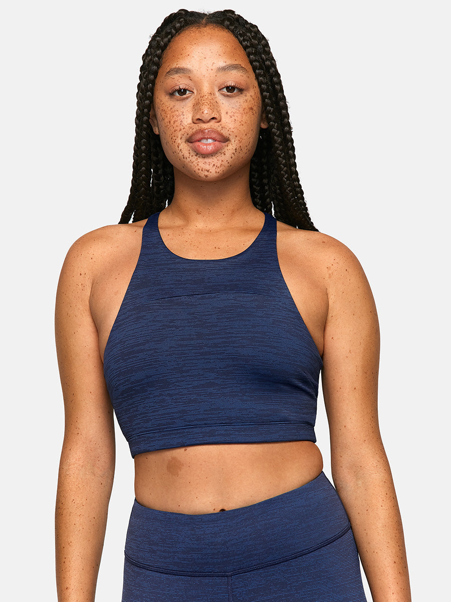 Outdoor Voices Women's' Sports Bra Padded High Coverage TechSweat™ Crop Top