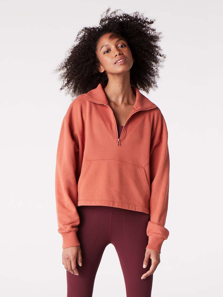 Outdoor voices cotton discount terry cropped hoodie